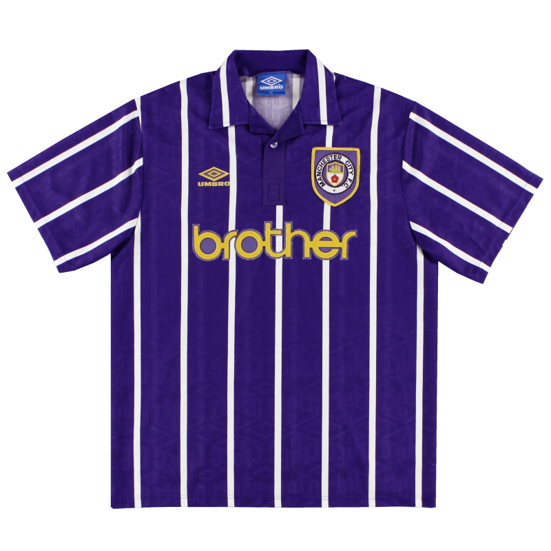 Manchester City Retro Jersey Away 1992/94