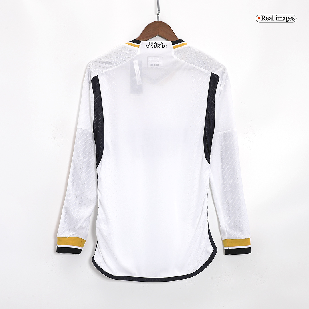 Real Madrid Home Long Sleeve Jersey Player Version 2023/24