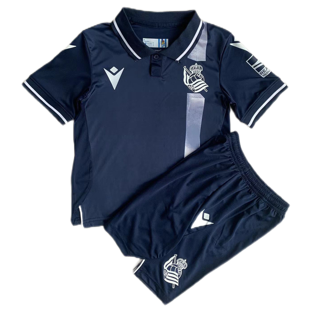 Kids Real Sociedad Away Kit Jersey+Shorts 2023/24