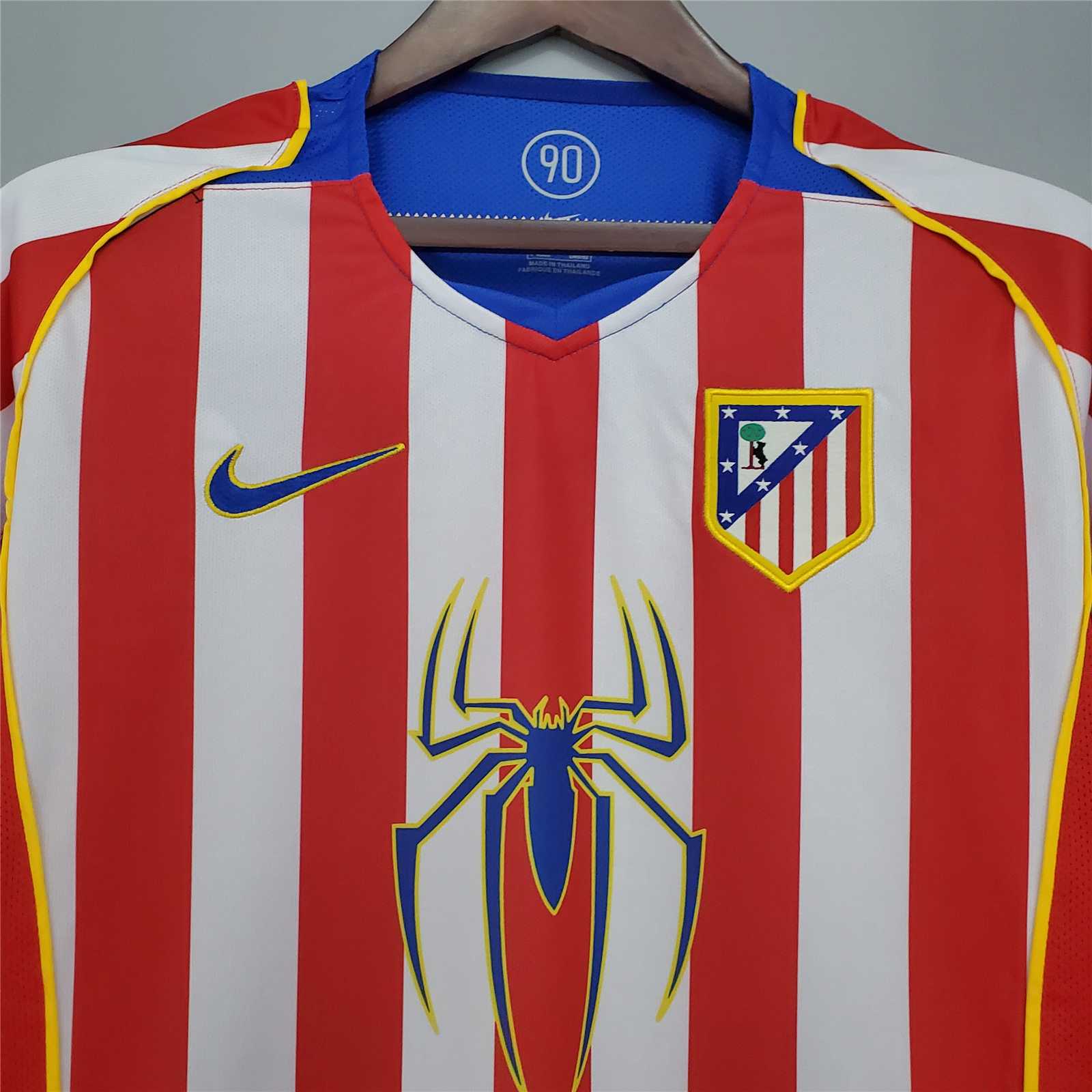 Atletico Madrid Retro Jersey Home 2004/05