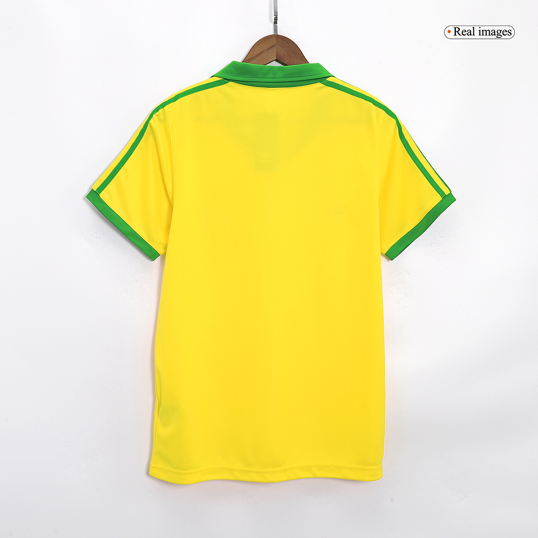 Brazil Retro Home Jersey 1977