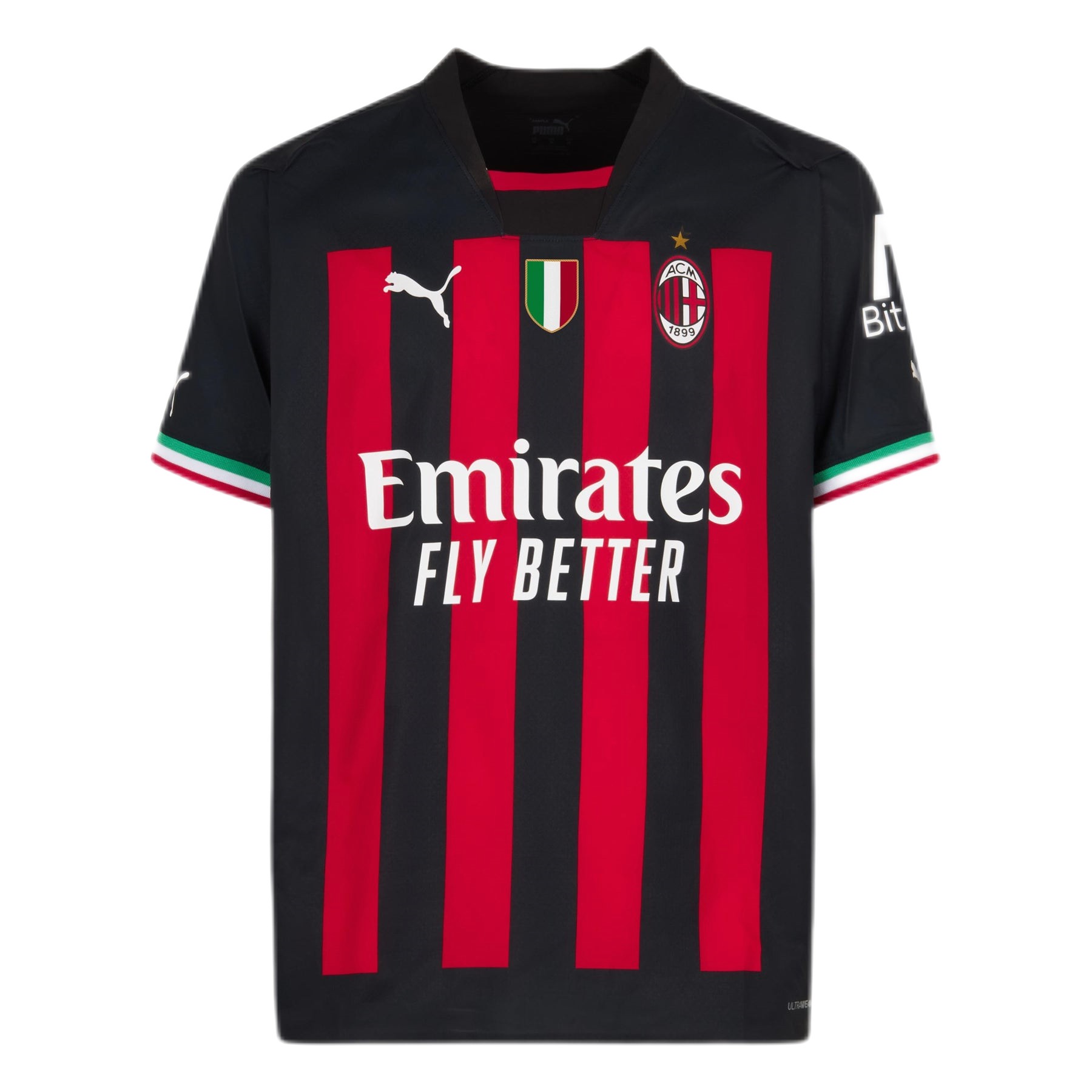 AC Milan Soccer Jersey Home Replica 2022/23