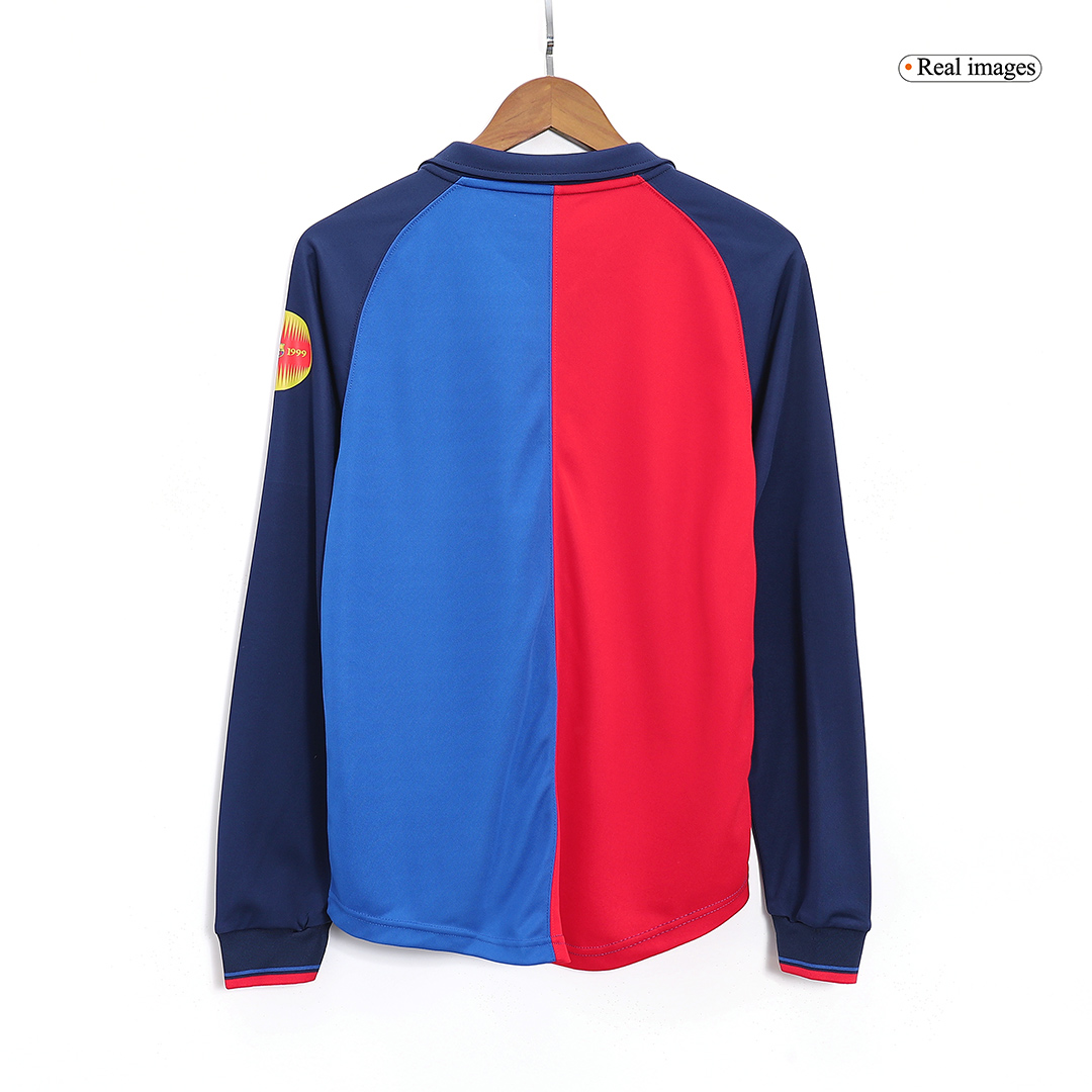 Barcelona Retro Home Long Sleeve Jersey 1999/00