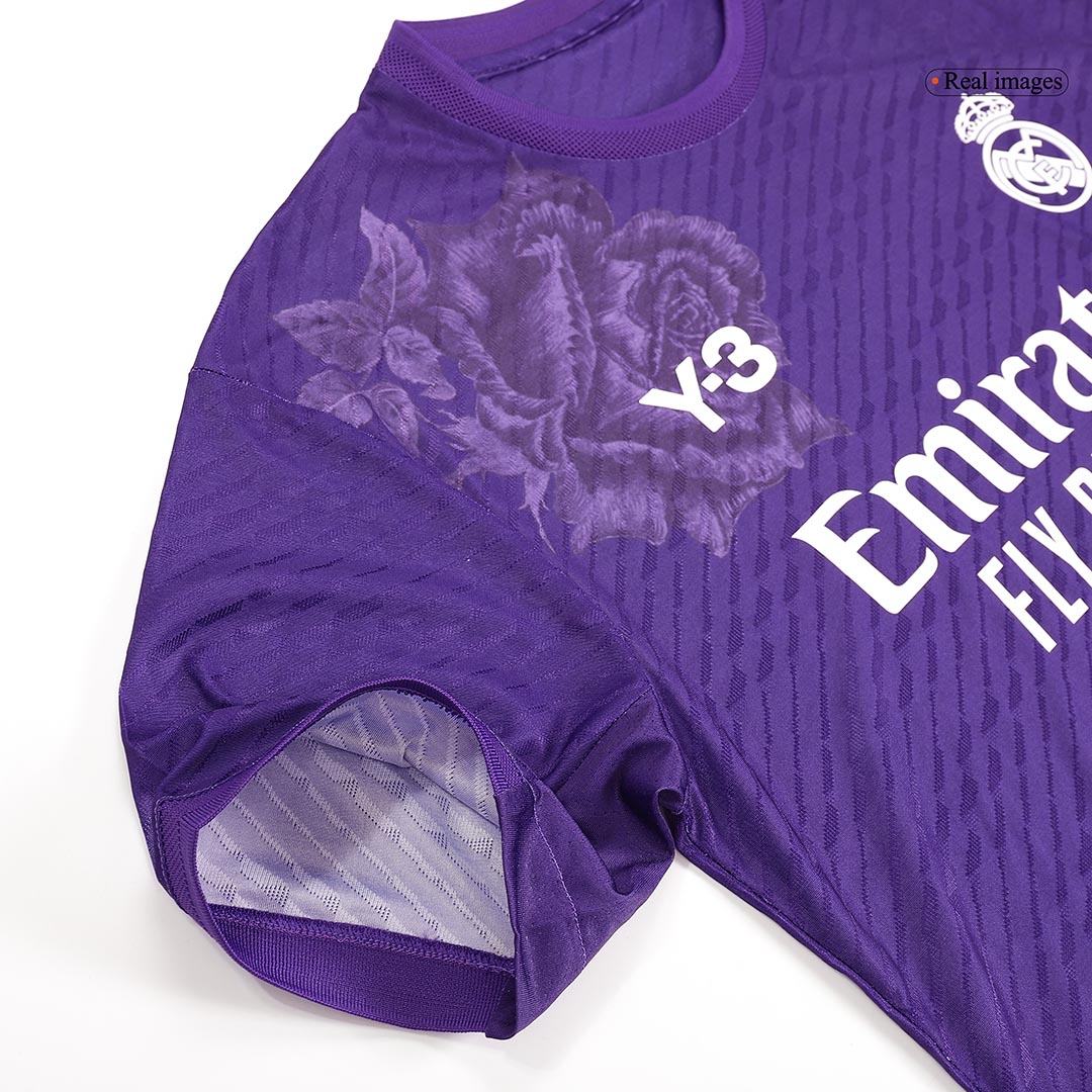 Real Madrid Y-3 Fourth Jersey Purple Player Version 2023/24