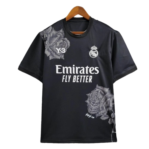 Real Madrid Y-3 Fourth Jersey Black Kit 23/24
