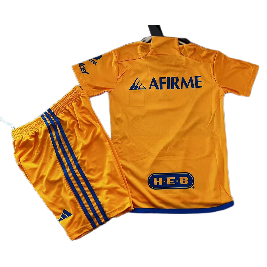 Kids Tigres UANL Home Jersey Kit 2023/24