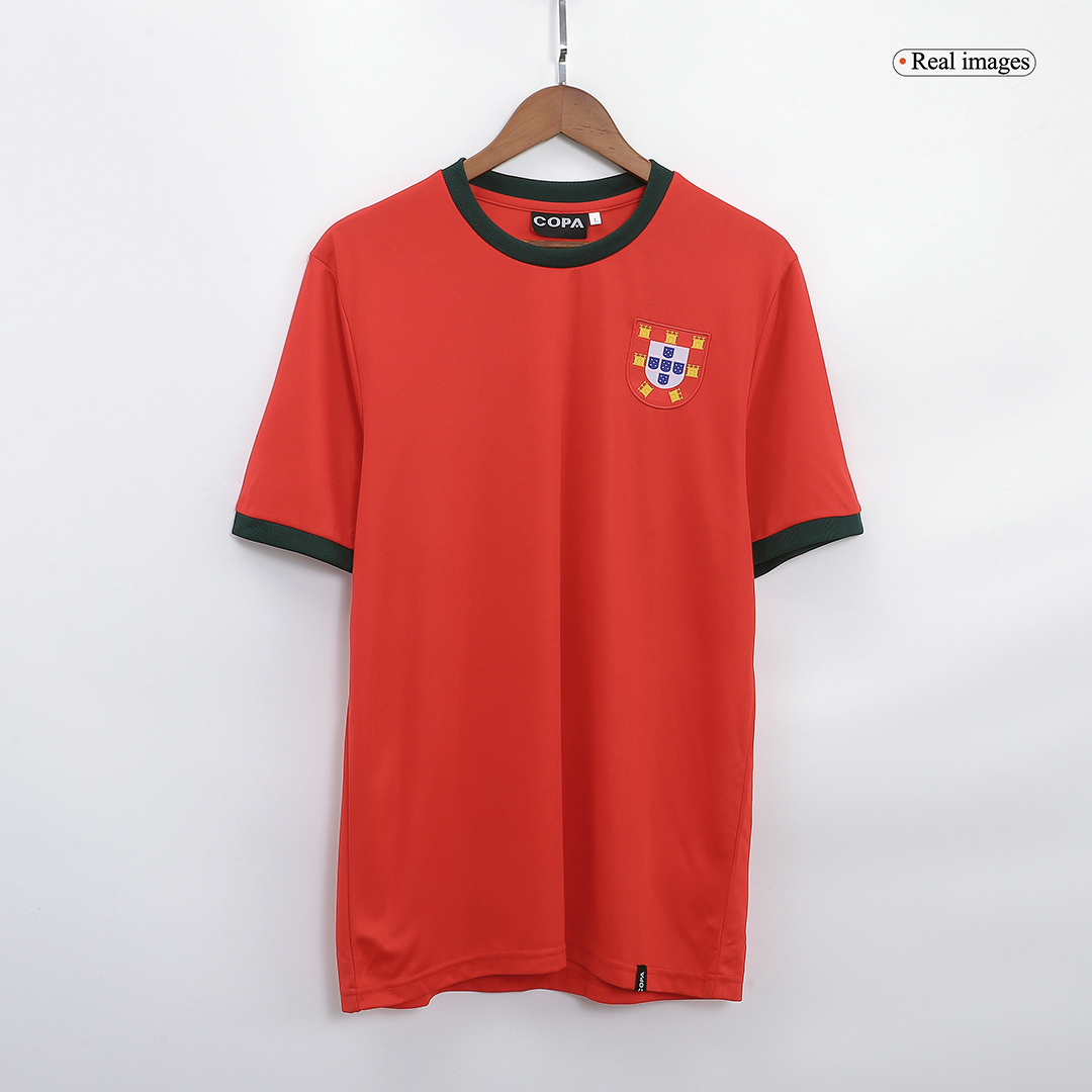 Portugal Retro Soccer Jersey Home 1966