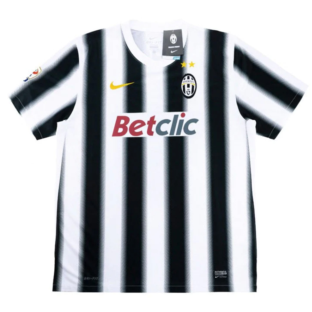 Juventus Del Piero #10 Retro Jersey Home Replica 2011/12