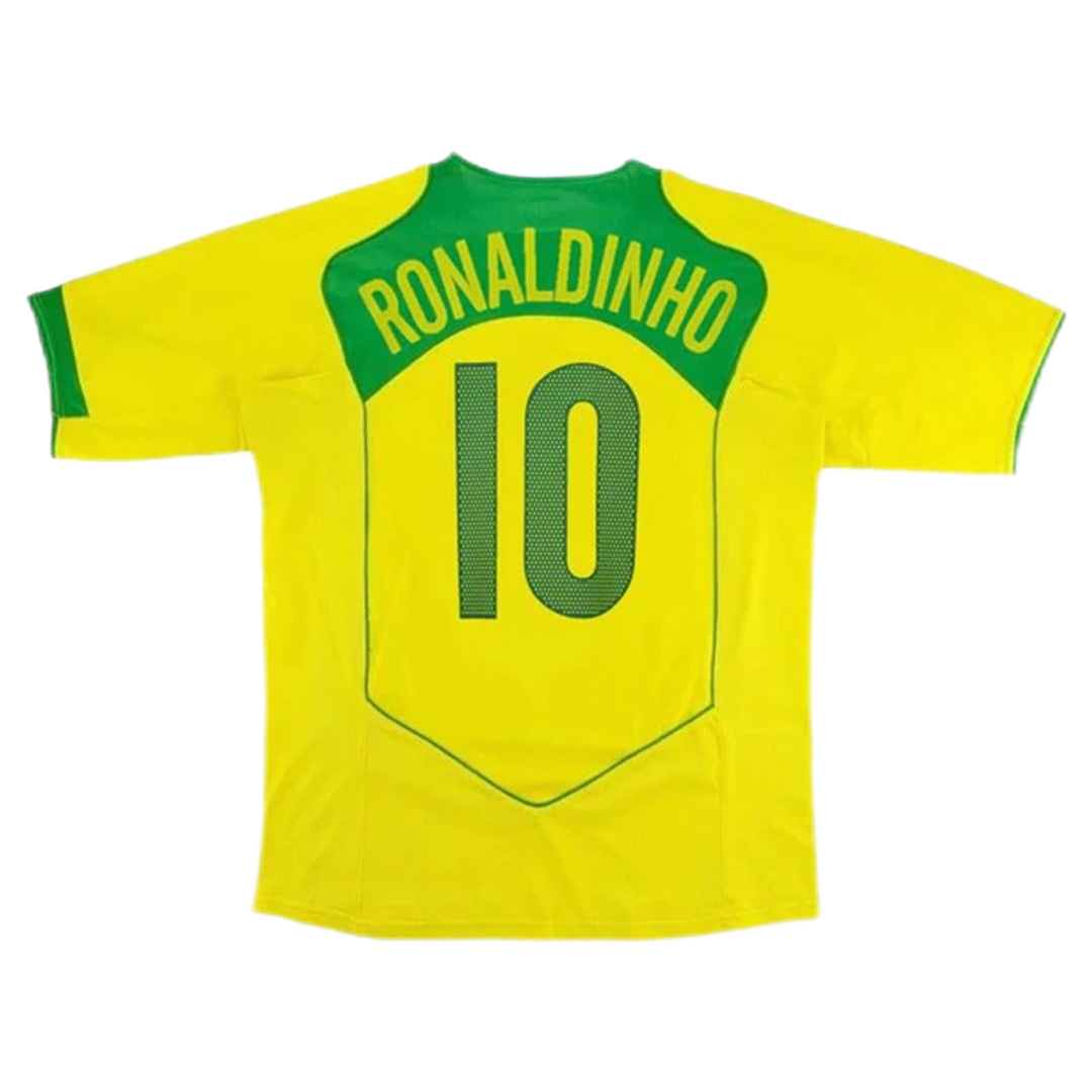 Brazil Retro Jersey Home 2004