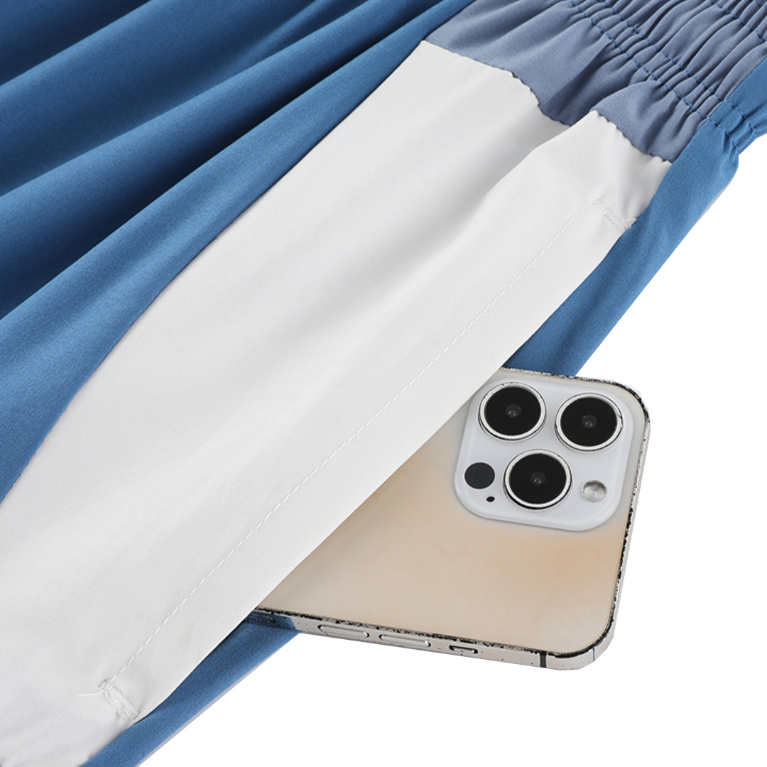 Marseille Hoodie Training Kit (Jacket+Pants) Blue 2023/24