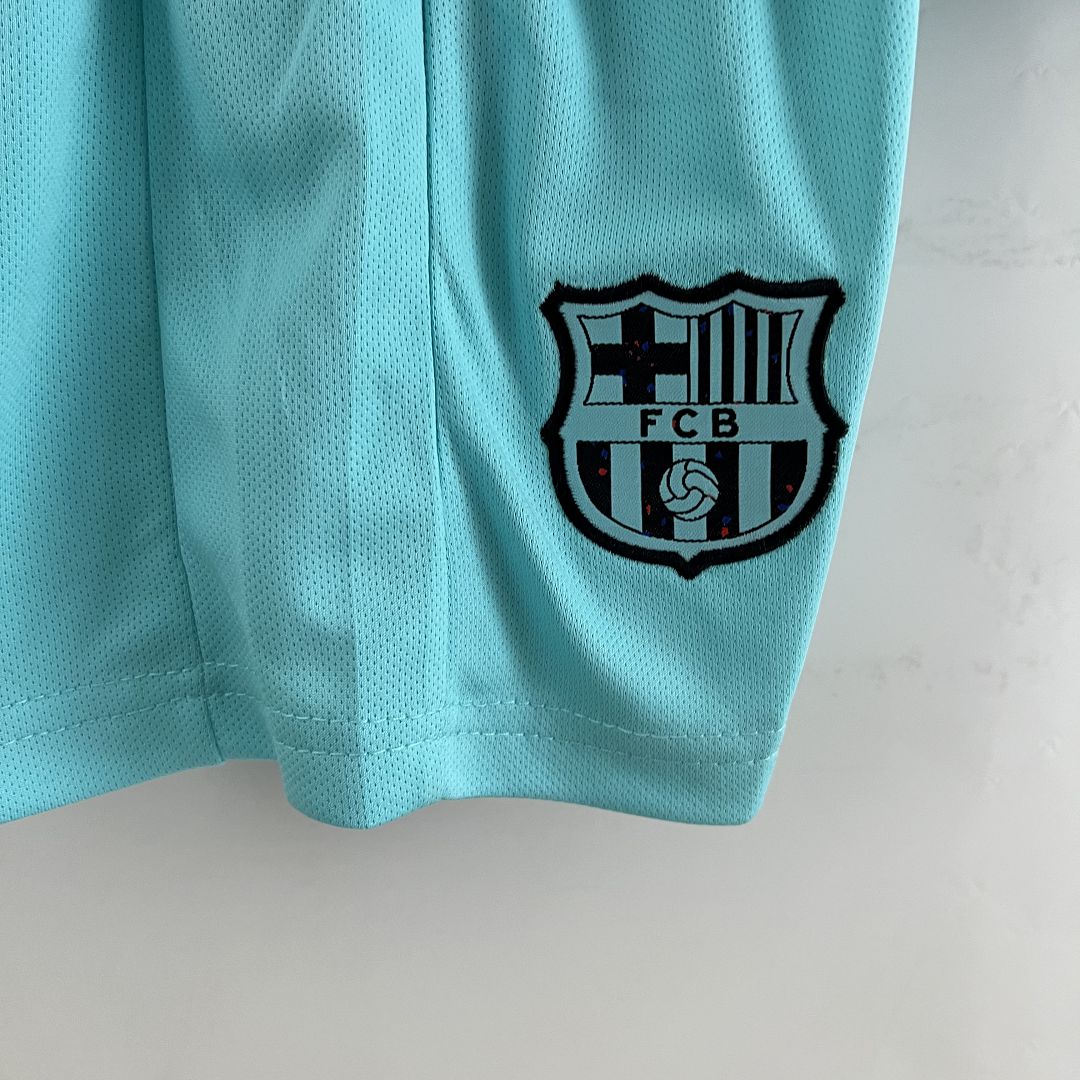 Kids Barcelona Third Jersey Kit 2023/24