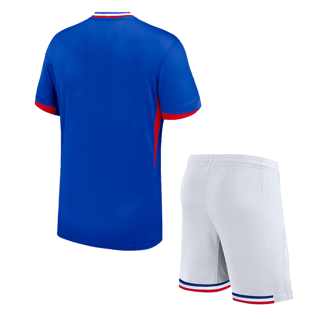 France Home Kit(Jersey+Shorts) Euro 2024
