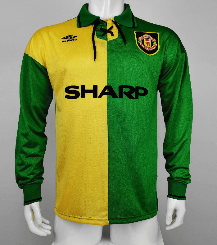 Manchester United Retro Long Sleeve Jersey Away 1992/94