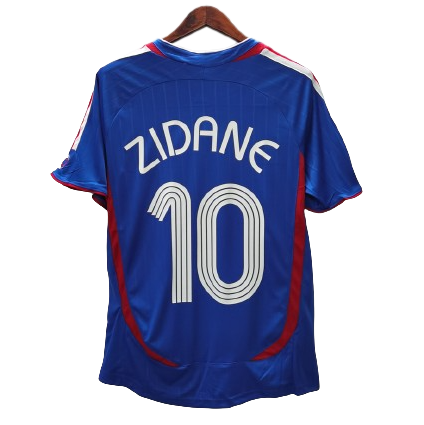 France Zidane #10 Retro Jersey Home World Cup 2006