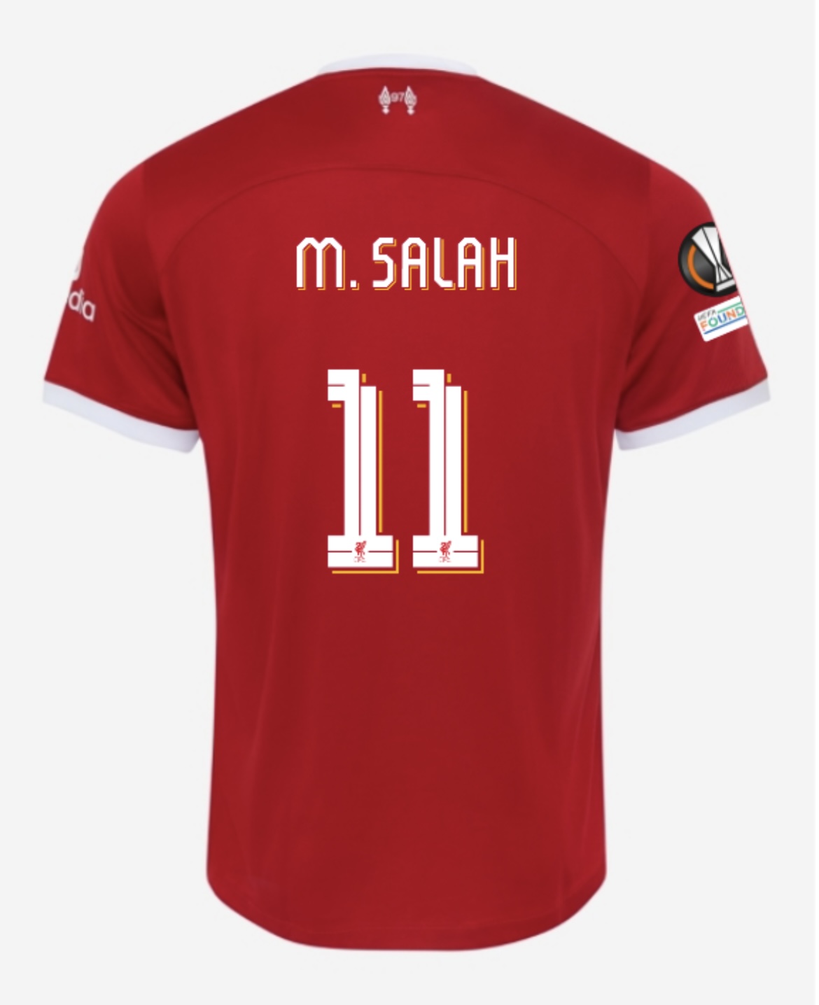 M.SALAH #11 VIRGIL #4 SZBOSZLAI #8 MAC ALLISTER #10 Liverpool Home Jersey 2023/24