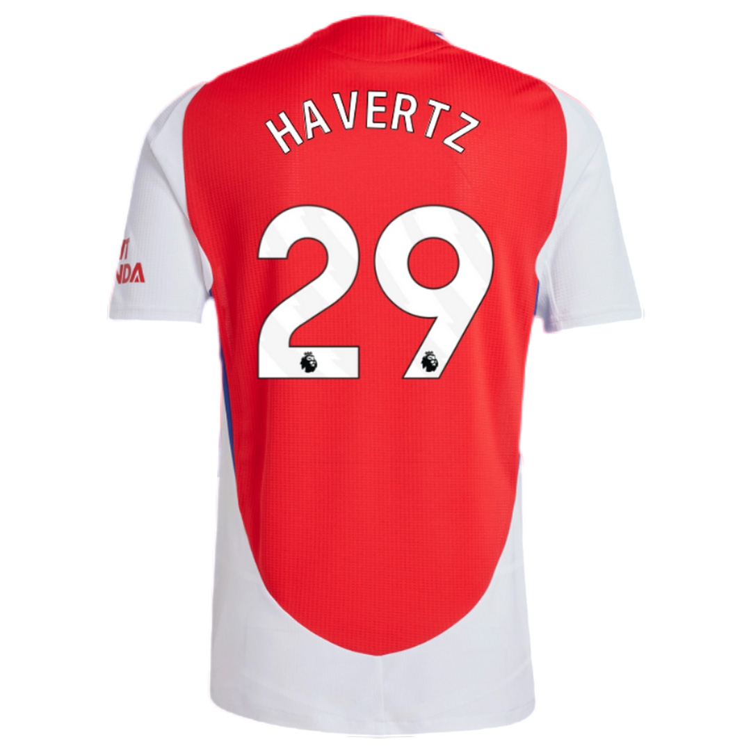 Arsenal Home HAVERTZ #29 SAKA #7 ØDEGAARD #8 RICE #41 Soccer Jersey 2024/25