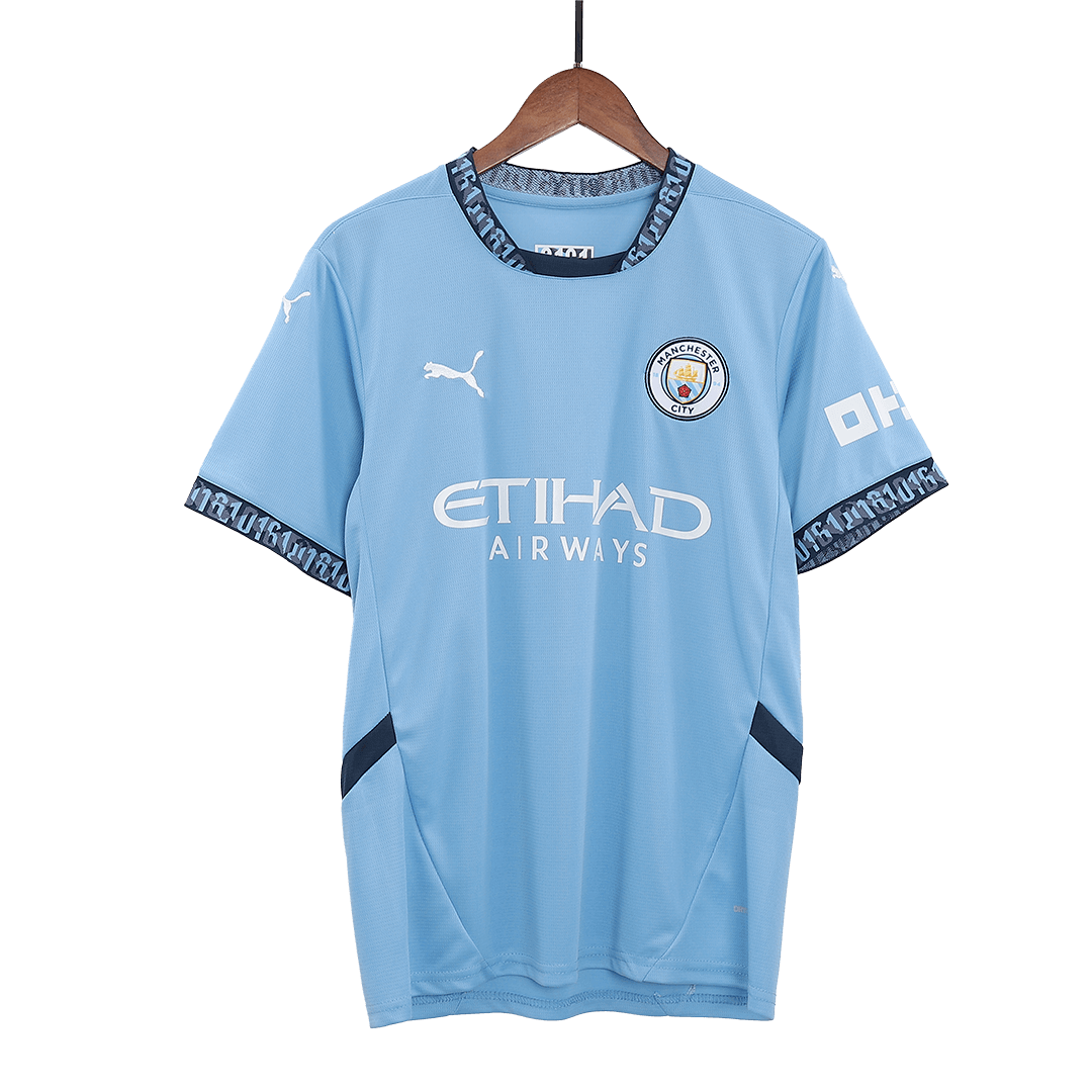 Manchester City Home Whole Kit(Jersey+Shorts+Socks) 2024/25