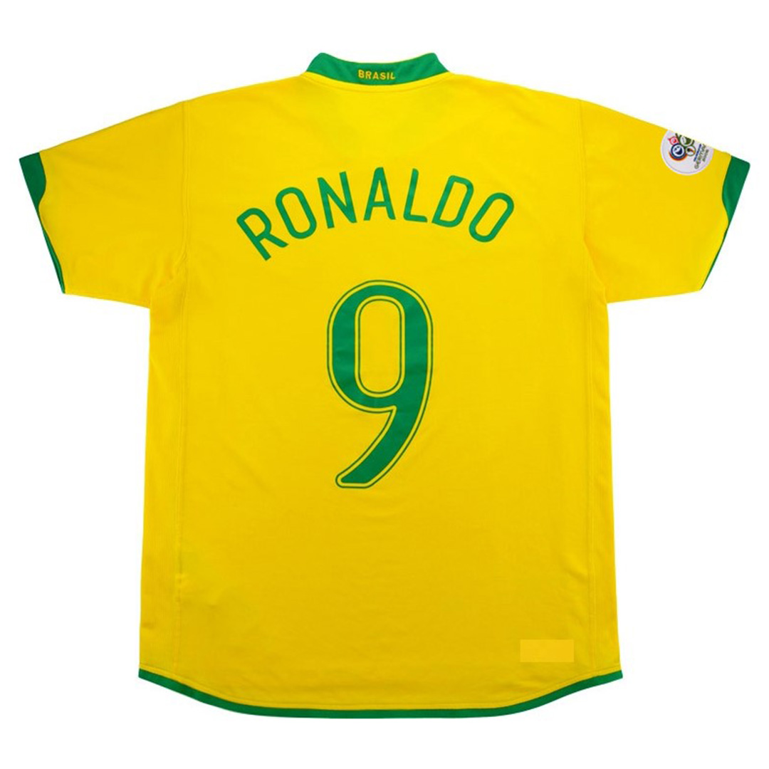 Brazil Retro Jersey Home World Cup 2006