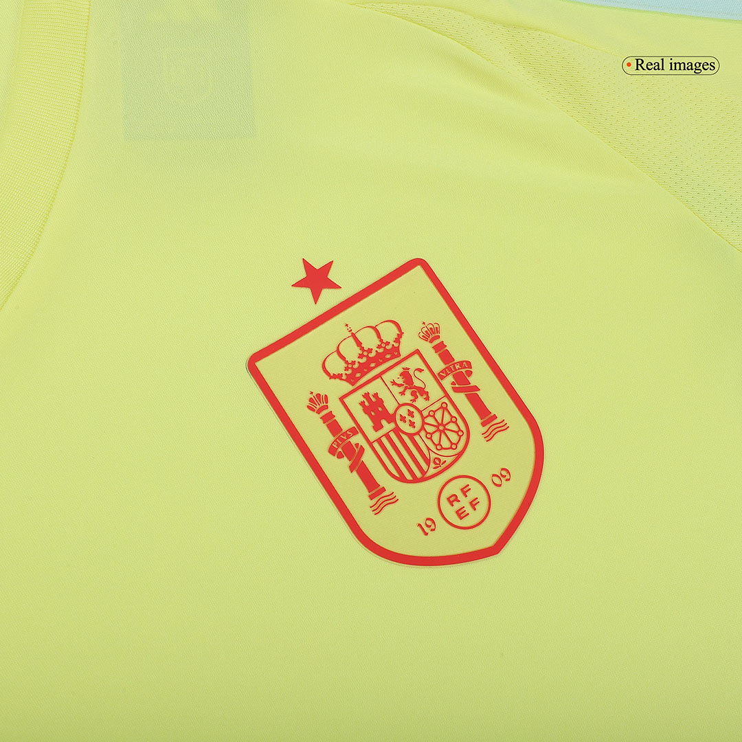 Spain Away Jersey RODRIGO #16 LAMINE YAMAL #19 MORATA #7 Euro 2024