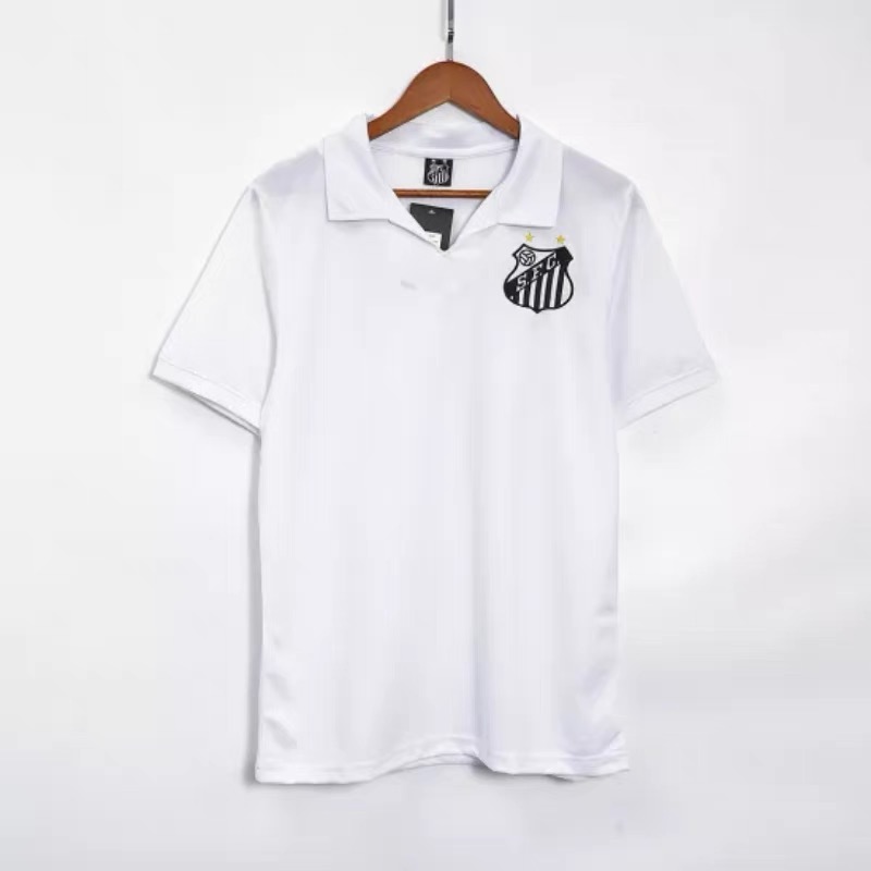 Santos FC PELÉ #10 Retro Jersey Home 1970