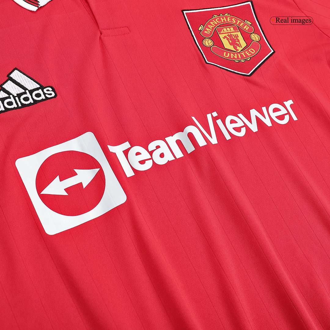Manchester United Jersey Home Long Sleeve 2022/23
