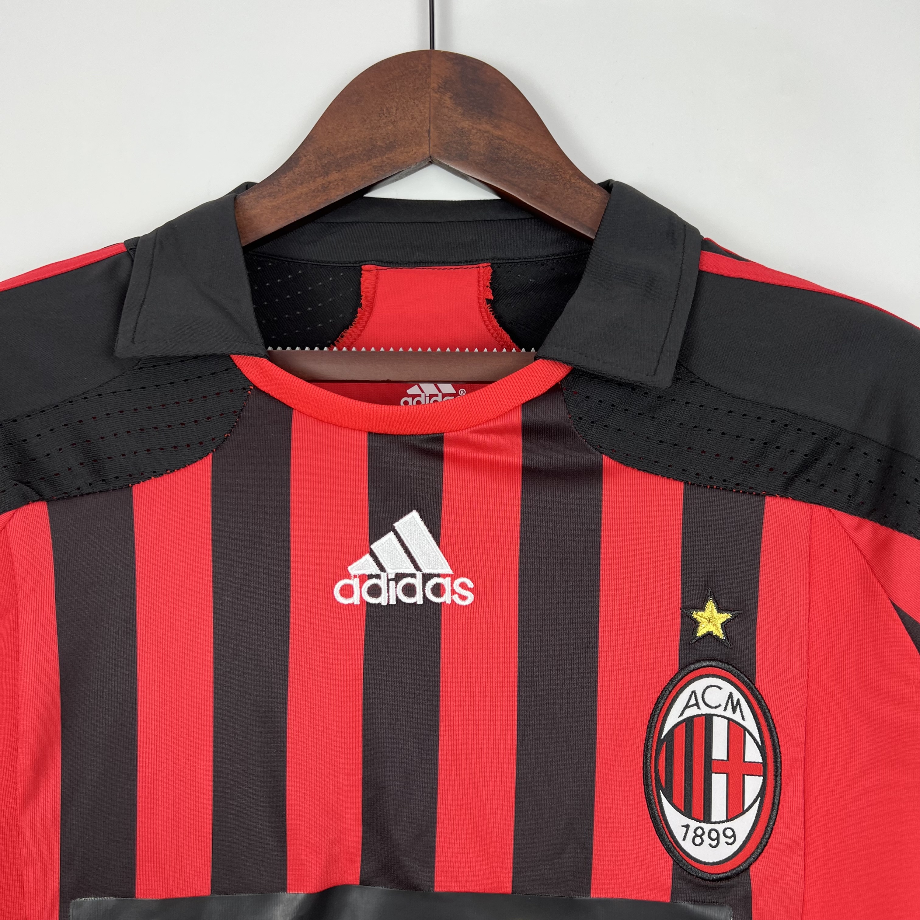 AC Milan Retro Jersey Home Long Sleeve 2007/08