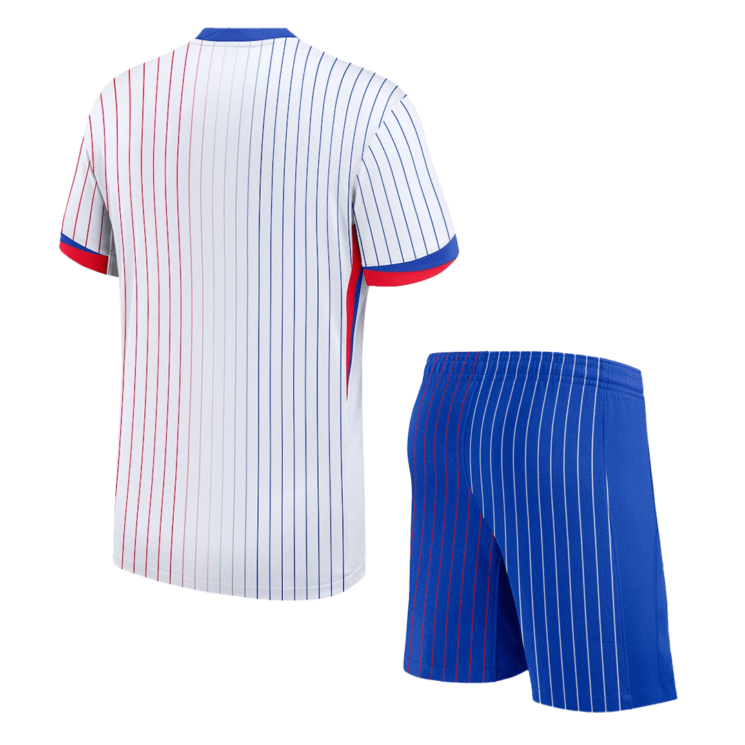 France Away Kit(Jersey+Shorts) Euro 2024