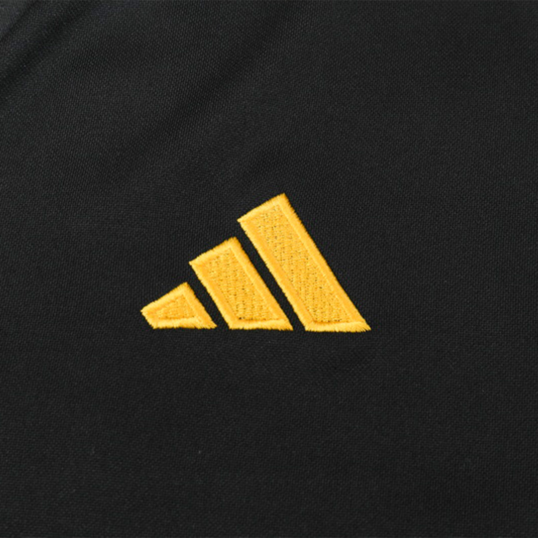 Juventus Zipper Sweatshirt Kit(Top+Pants) Black 2023/24