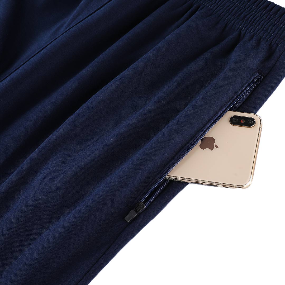 Italy Hoodie Sweatshirt Kit(Top+Pants) Navy 2022/23