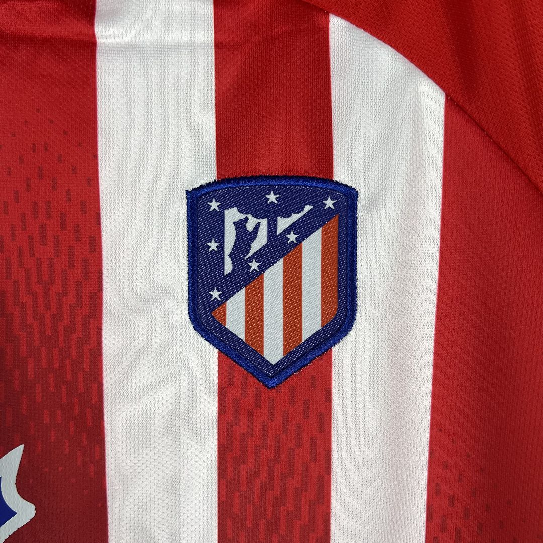 Kids Atletico Madrid Home Kit Jersey+Short 2023/24