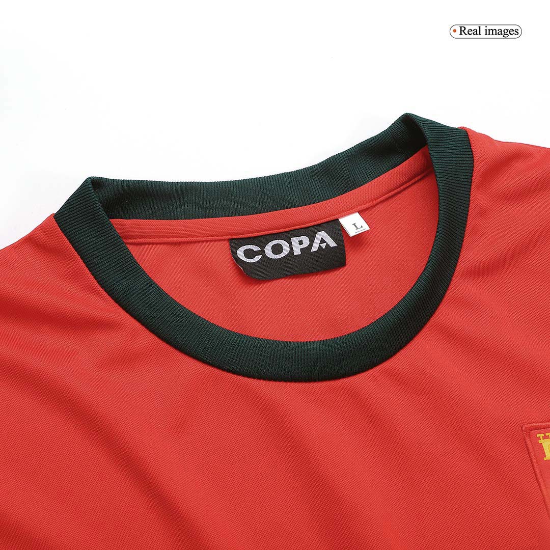 Portugal Retro Soccer Jersey Home 1966