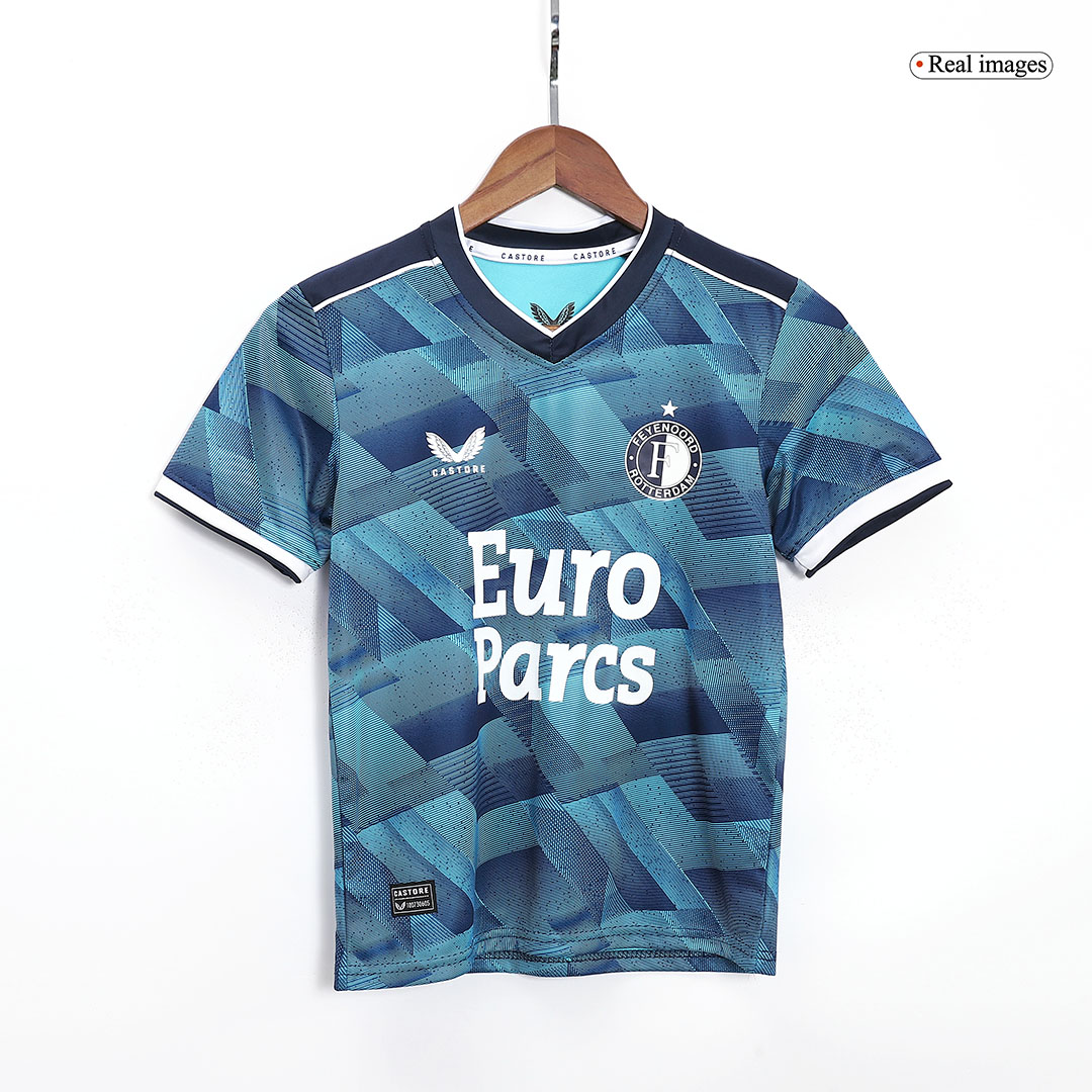 Kids Feyenoord Away Kit Jersey+Short 2023/24