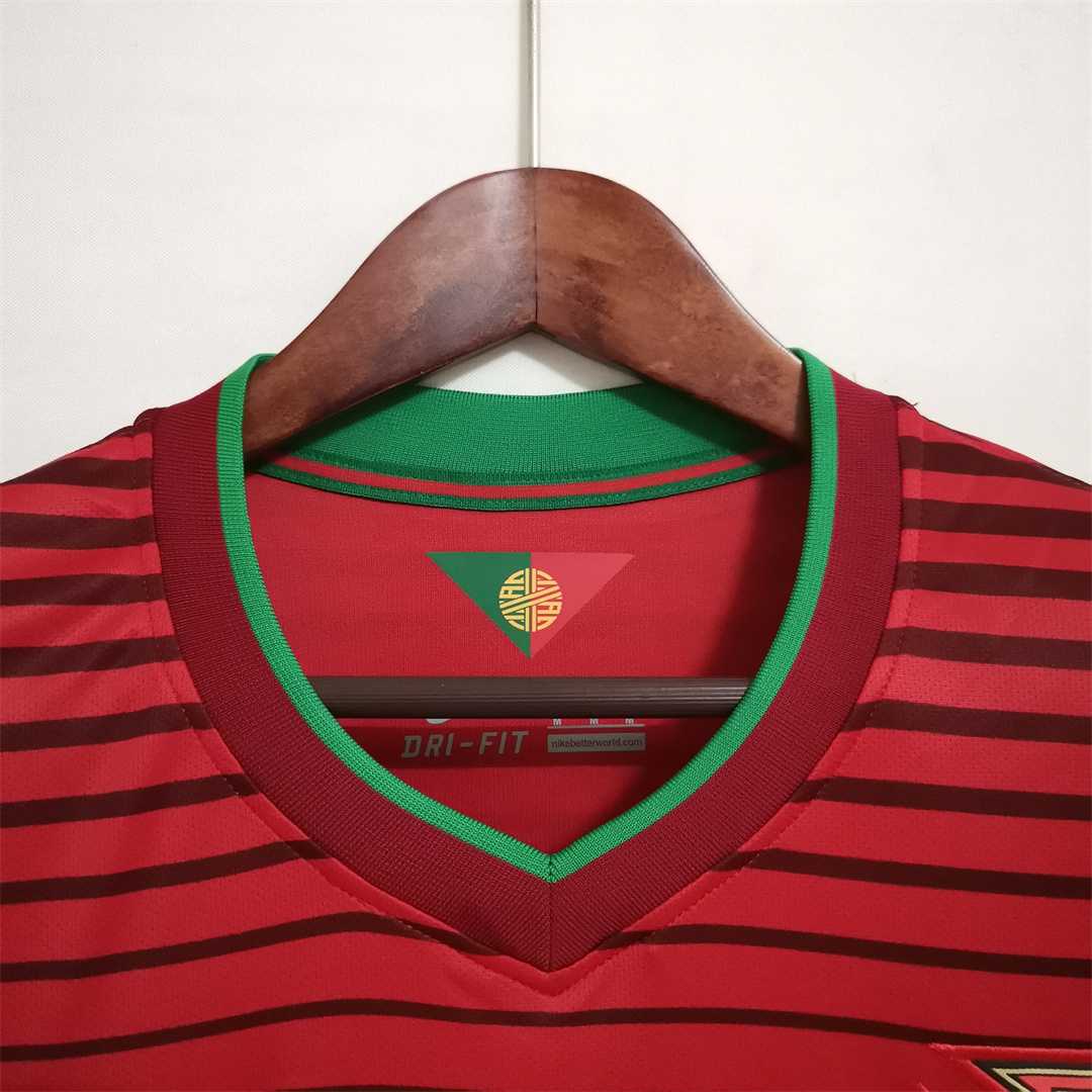Portugal Retro Jersey Home World Cup 2014
