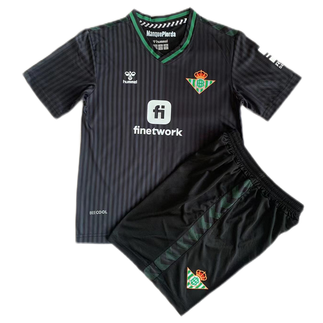 Kids Real Betis Third Kit Jersey+Short 2023/24