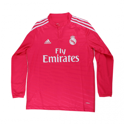 Real Madrid Retro Long Sleeve Jersey Away 2014/15