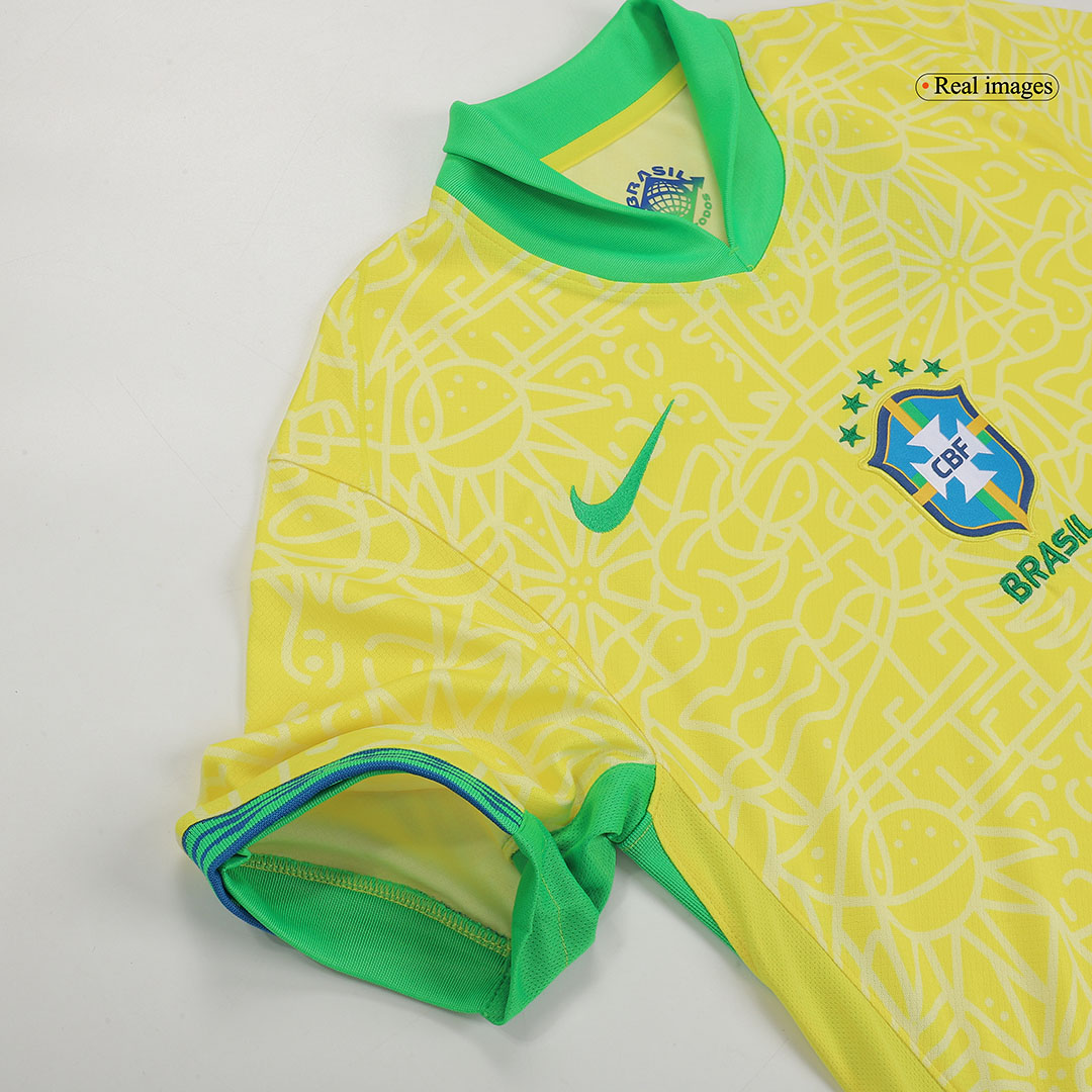 Brazil Home Jersey RODRYGO #10 VINI JR. #7 Copa America 2024