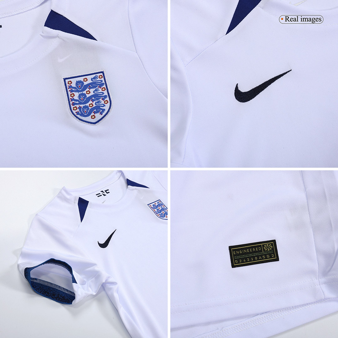 Kids England Home Jersey Kit Women's World Cup 2023