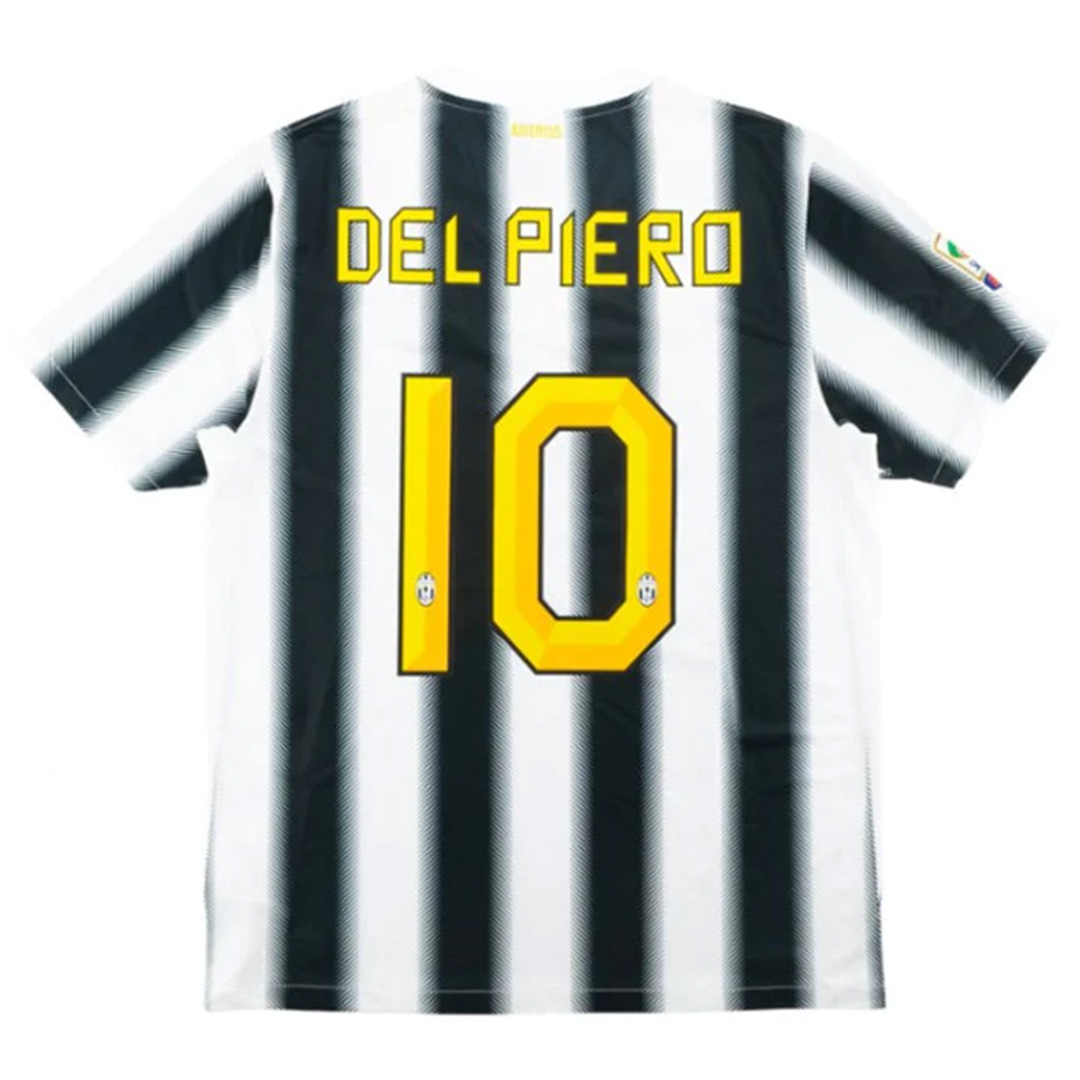 Juventus Del Piero #10 Retro Jersey Home Replica 2011/12