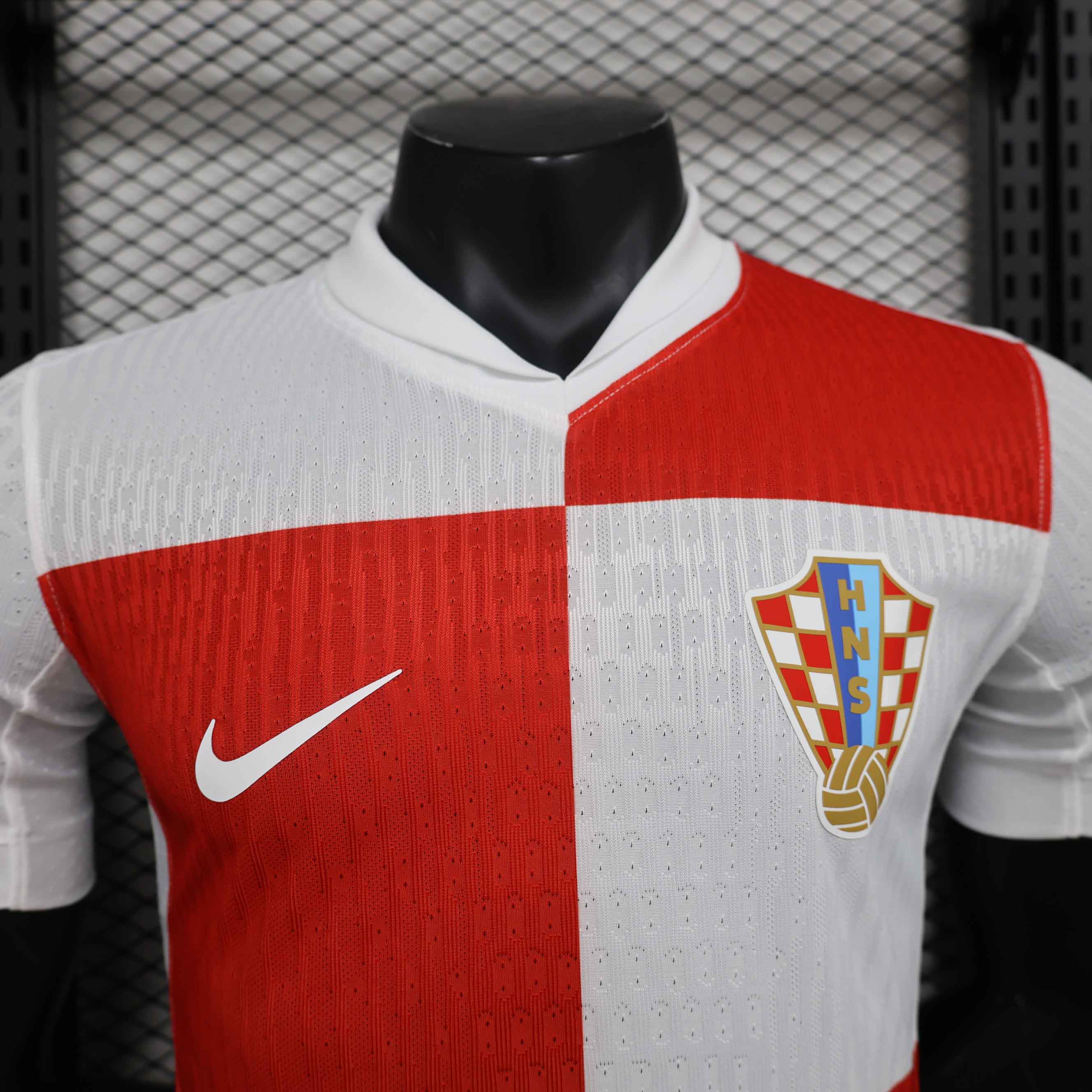 Croatia Home Jersey Player Version Euro 2024