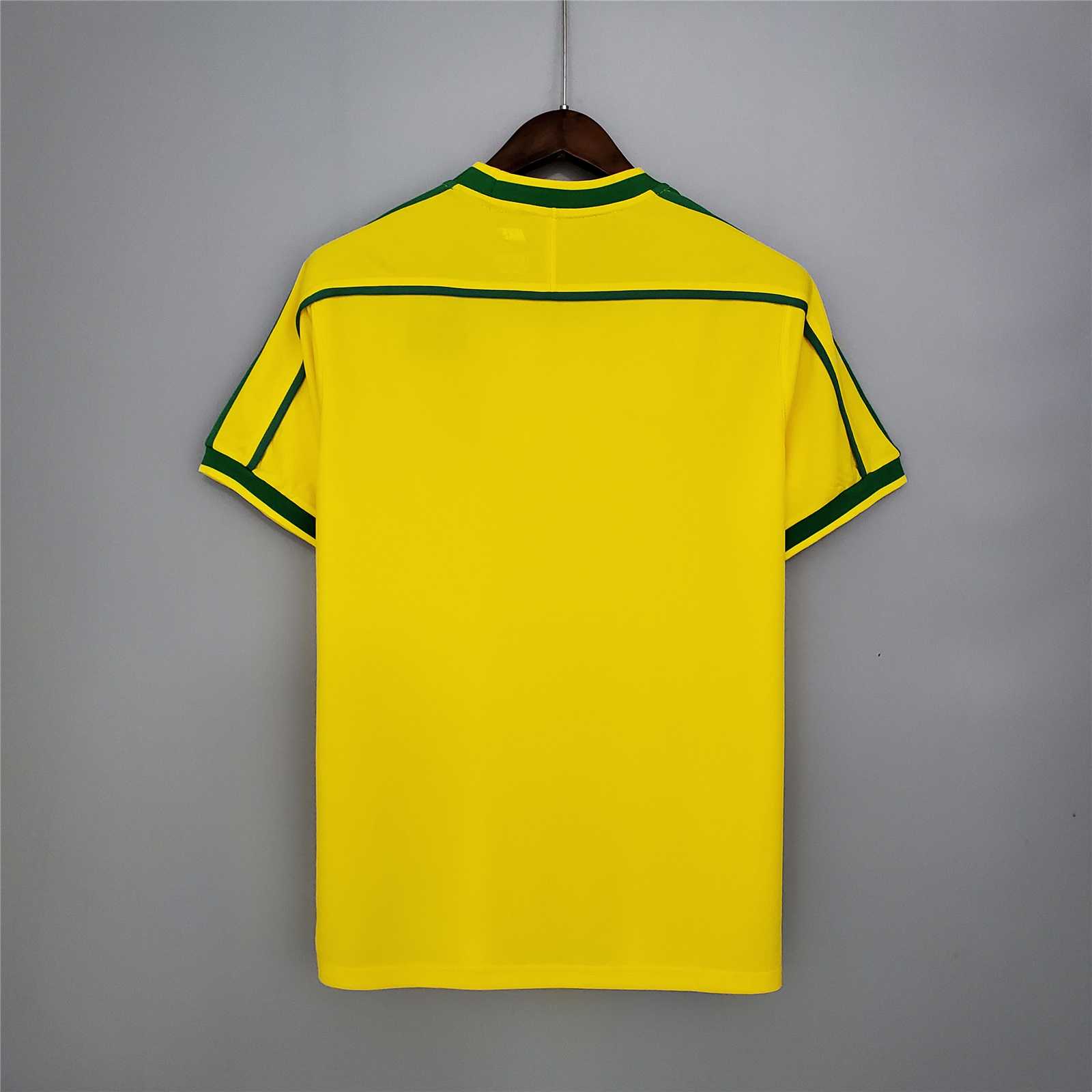 Brazil Retro Jersey Home World Cup 1998