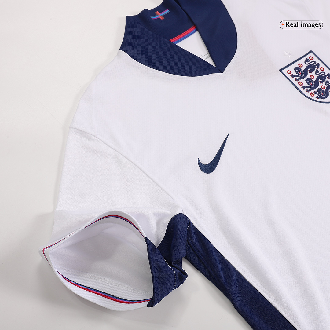 England Home Jersey EURO 2024 RICE #4 KANE #9 BELLINGHAM #10 FODEN #11