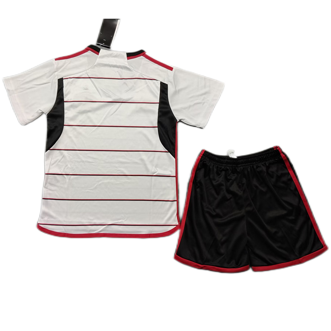 Kids CR Flamengo Away Jersey Kit 2023/24