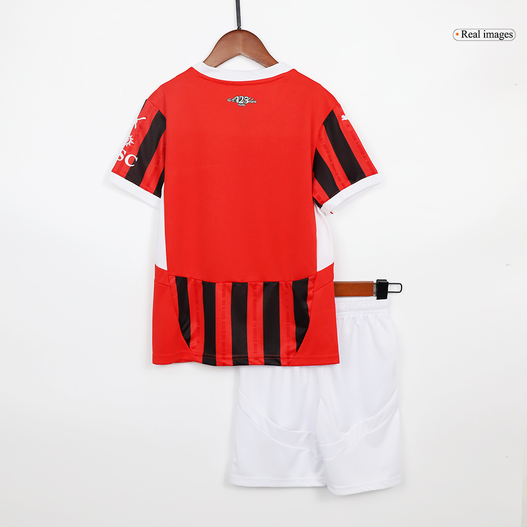 Kids AC Milan Home Jersey Kit 2024/25 Youth Apparels
