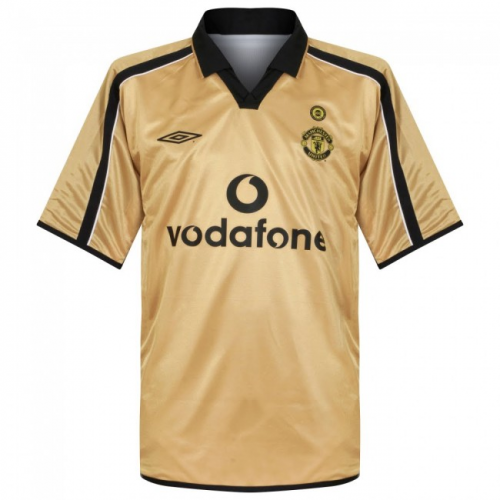 Manchester United Retro Jersey Away Centenary 2001/02