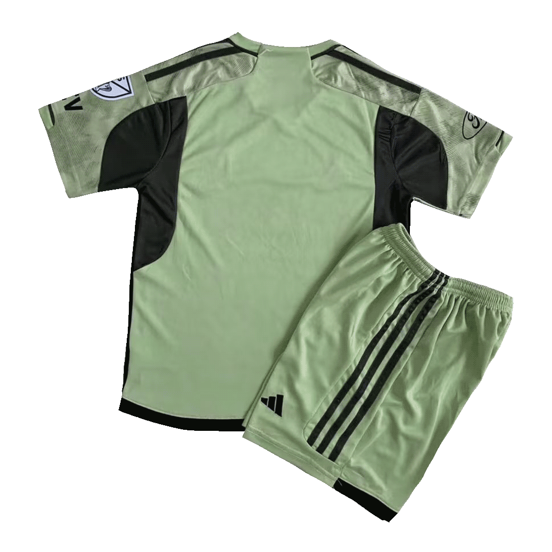 Kids Los Angeles FC Away Jersey Kit 2023