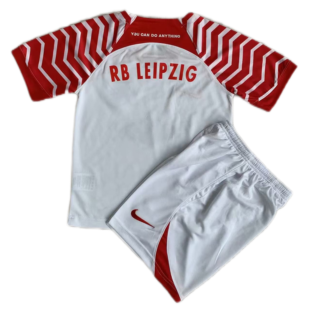 Kids RB Leipzig Home Jersey Kit 2023/24