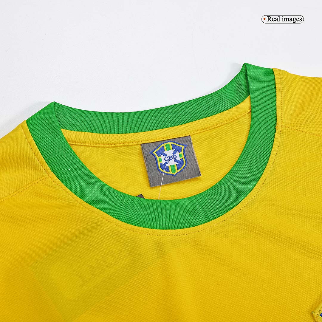 Brazil Retro Jersey Home World Cup 1970 