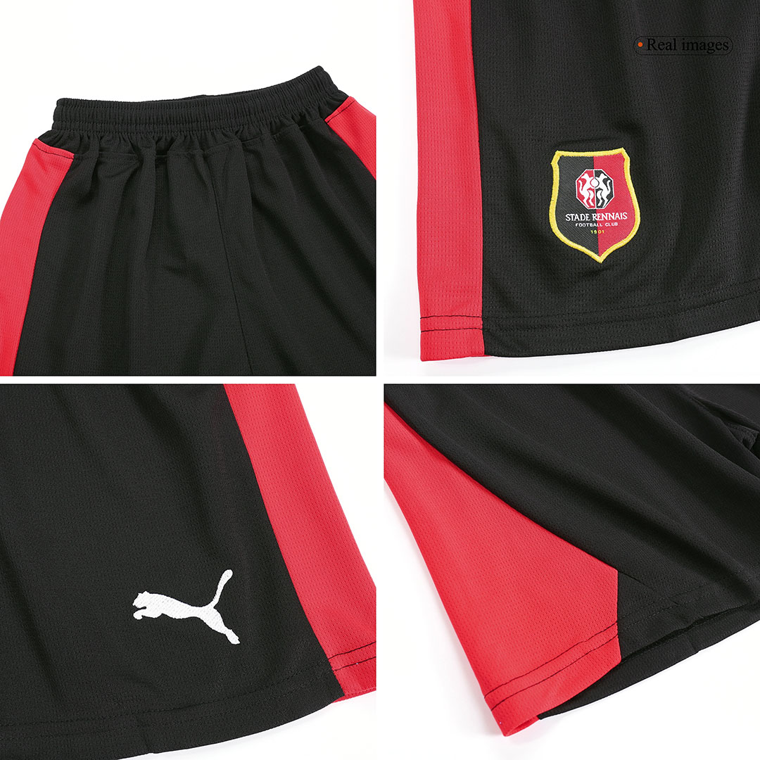 Kids Stade Rennais Home Kit Jersey+Short 2023/24