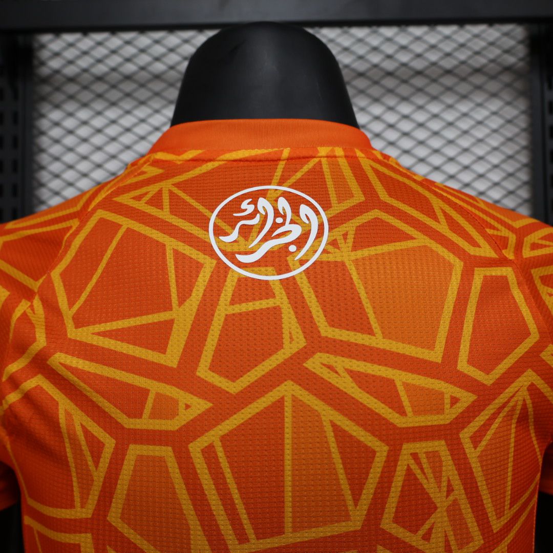 Algeria Special Jersey Orange Player Version 2023/24
