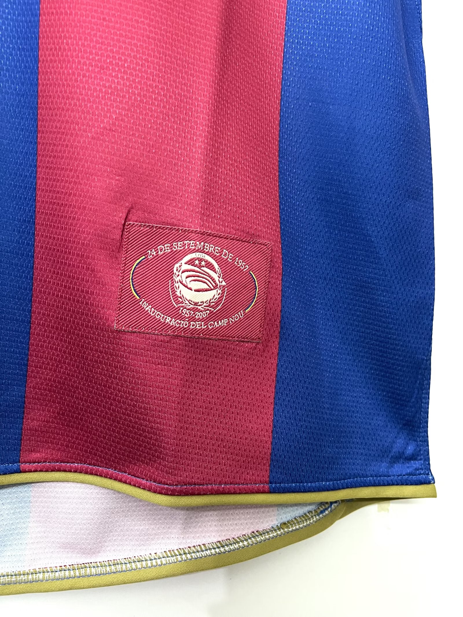 Barcelona Retro Jersey 50-Years Anniversary 2007/08